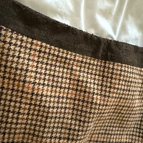 Wool plaid skirt - Picture 3 of 4